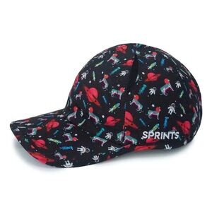 Sprints OG Running Hat All Over Print Space Aliens Astronaut Run Sporty Fitness